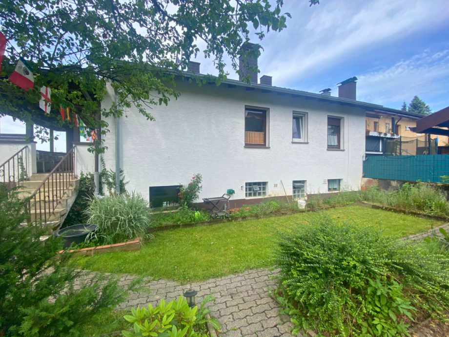 R�ckansicht Einfamilienhaus Balve