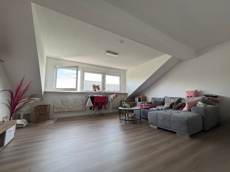Wohnzimmer Dachgeschosswohnung Balve