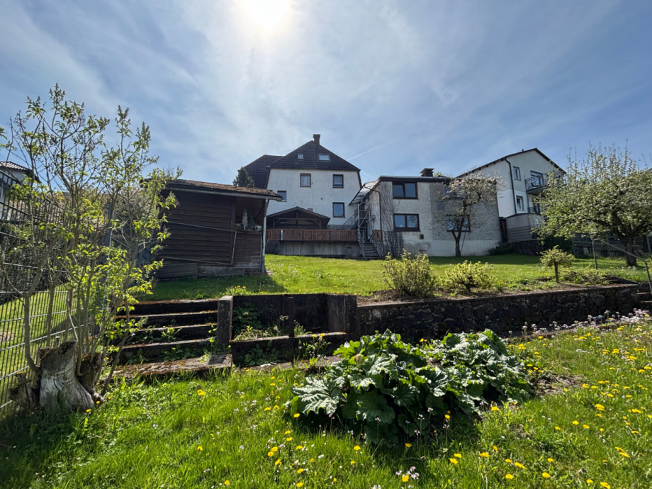 Hausansicht von hinten Einfamilienhaus Balve