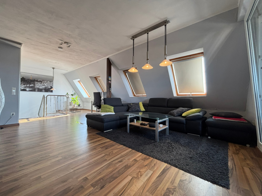 Wohnzimmer Maisonettewohnung Menden (Sauerland)