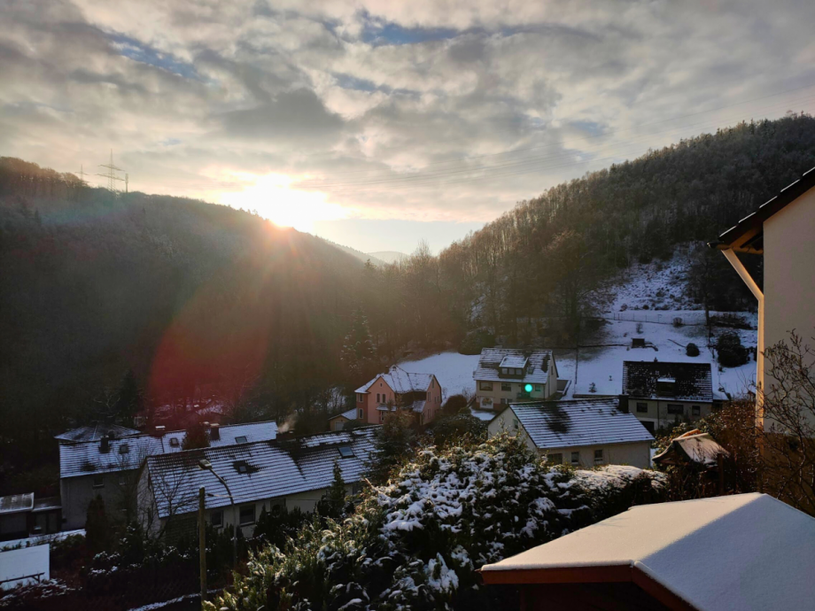 Aussicht Fenster Wohnzimmer Einfamilienhaus Werdohl