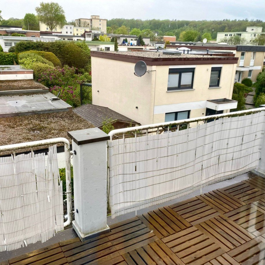 Balkonaussicht Dachgeschosswohnung Iserlohn