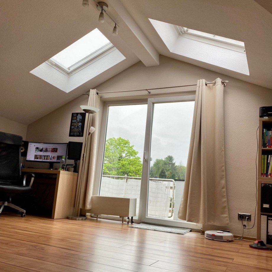 Wohnzimmer Dachgeschosswohnung Iserlohn