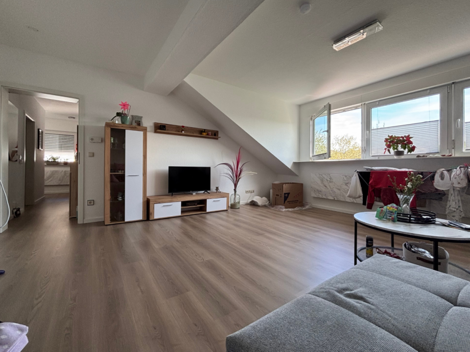 Wohnzimmer Dachgeschosswohnung Balve