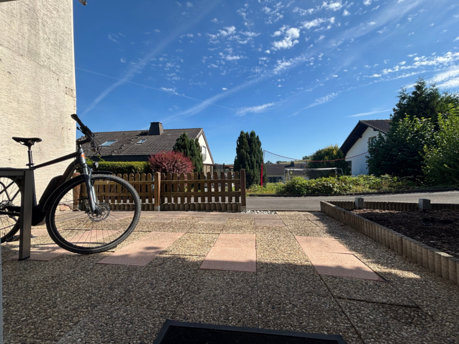 Terrasse Souterrainwohnung Balve