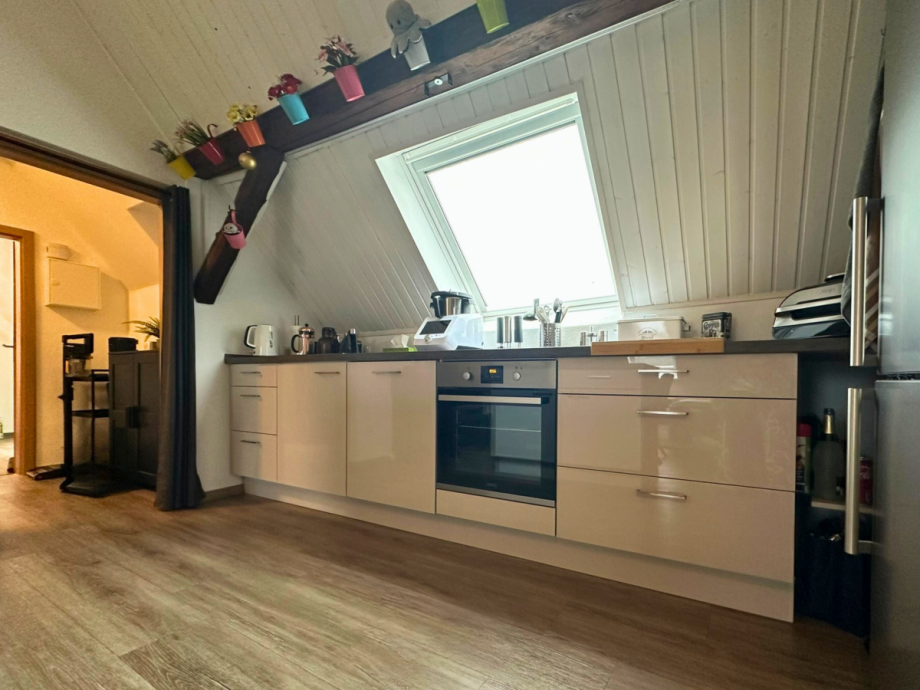K�che Dachgeschosswohnung Doppelhaush�lfte Balve