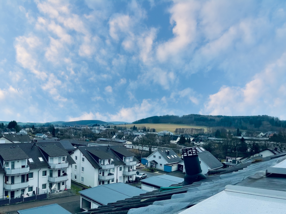 Ausblick Dachgeschosswohnung Neuenrade