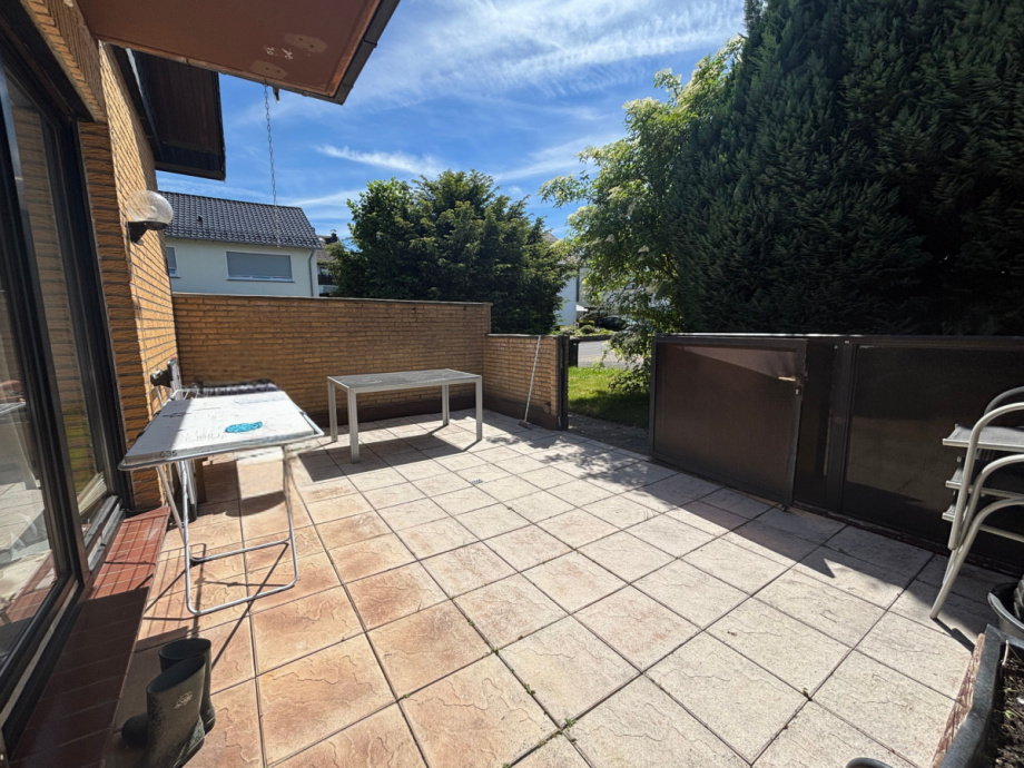 Terrasse Erdgeschosswohnung Neuenrade