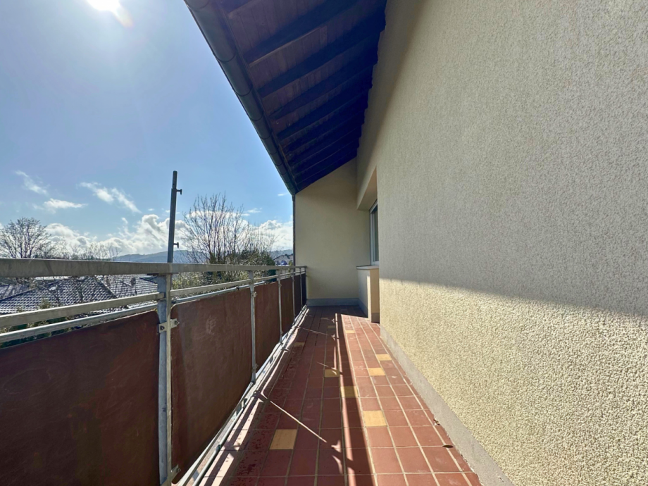 Balkon Erdgeschosswohnung Balve