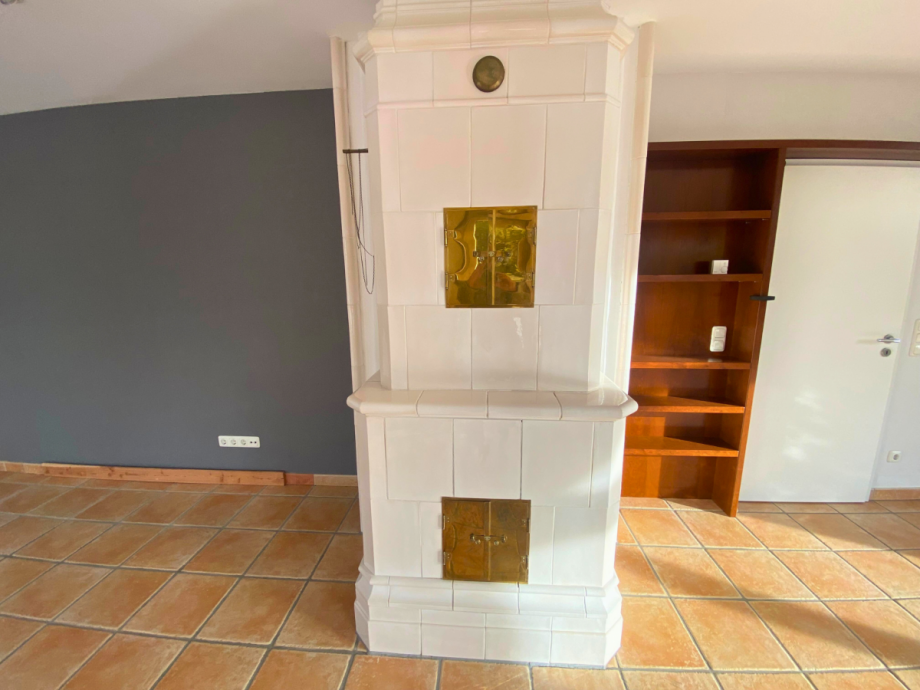 Wohnzimmer EG Ofen Einfamilienhaus Neuenrade