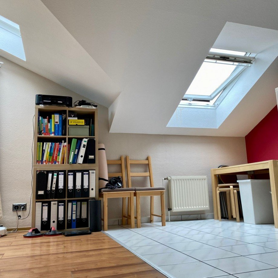 Wohnzimmer Dachgeschosswohnung Iserlohn