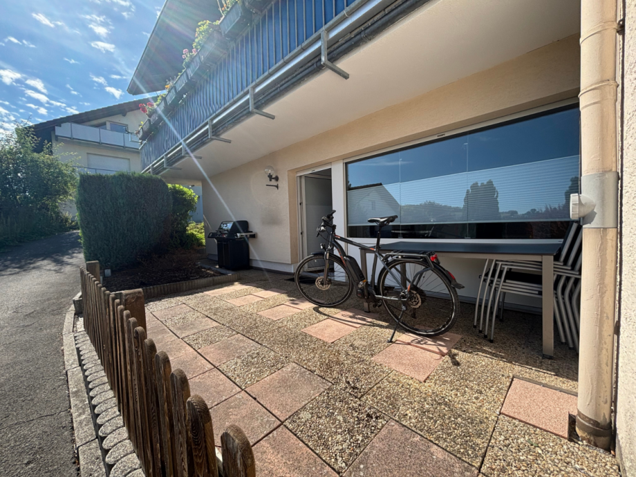 Terrasse Souterrainwohnung Balve