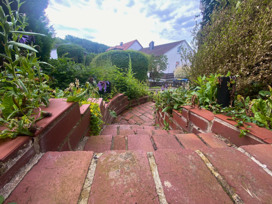 Gartentreppe Einfamilienhaus Balve