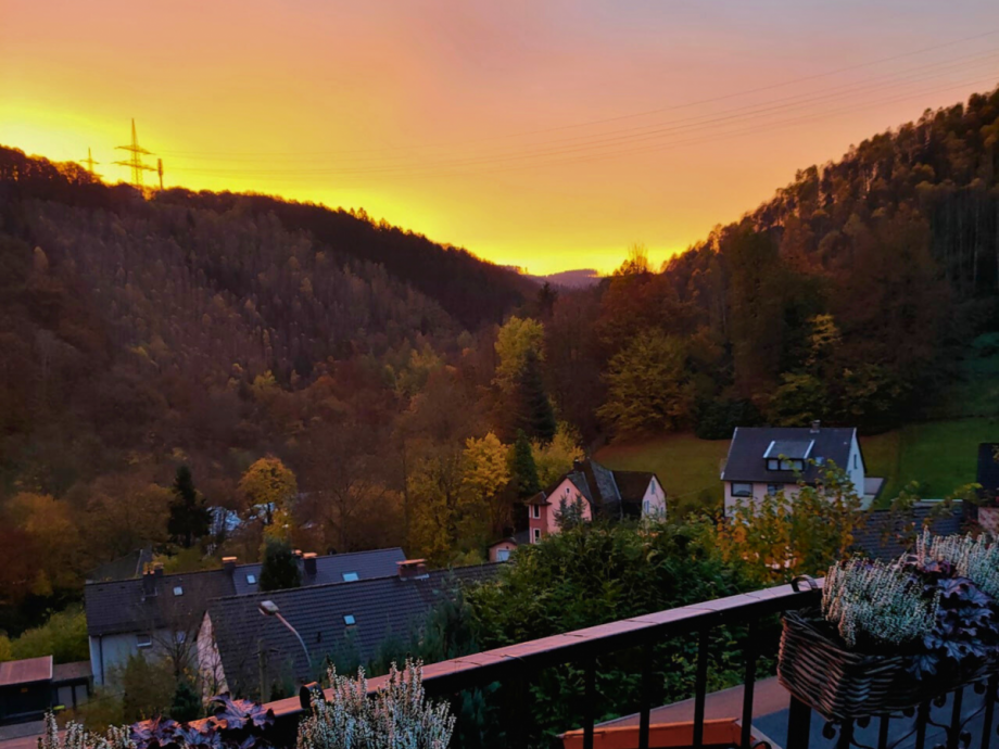 Sonnenuntergang Einfamilienhaus Werdohl