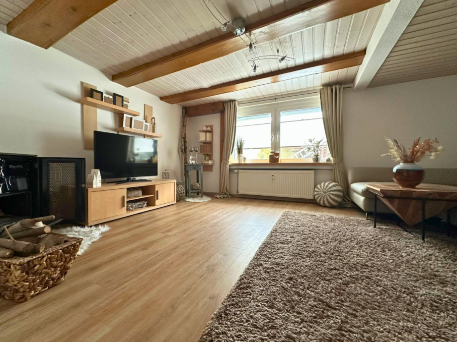 Wohnzimmer Hauptwohnung Erdgeschoss Doppelhaush�lfte Balve